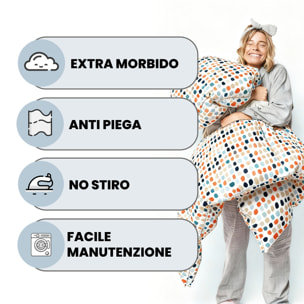 TRAPUNTA INVERNALE BASIC, 200gr, Doubleface, Microfibra, Made in Italy - SKETCH