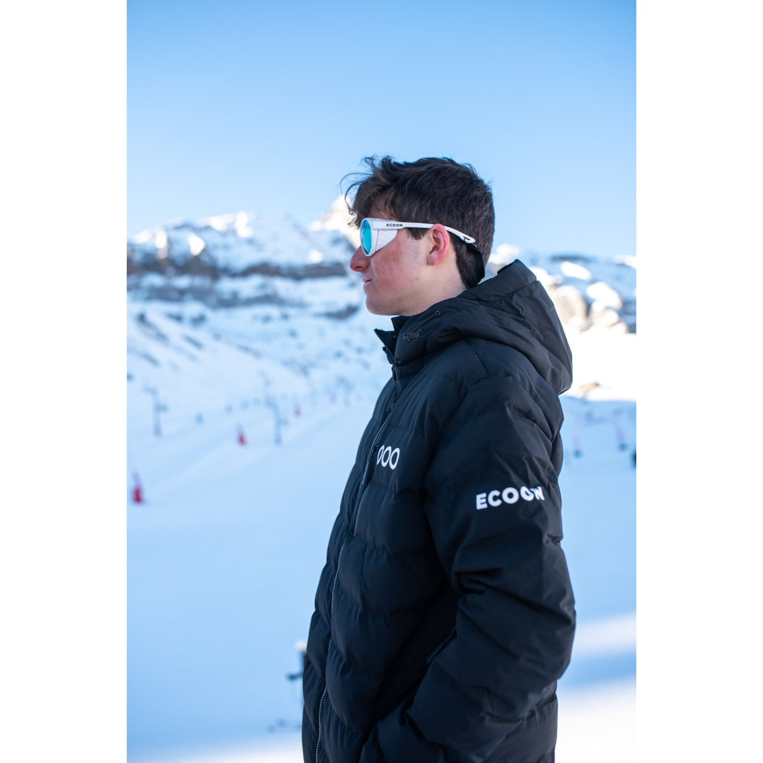 Chaqueta para hombre ECOON ECOThermo Insulated Jacket 1 - Negro