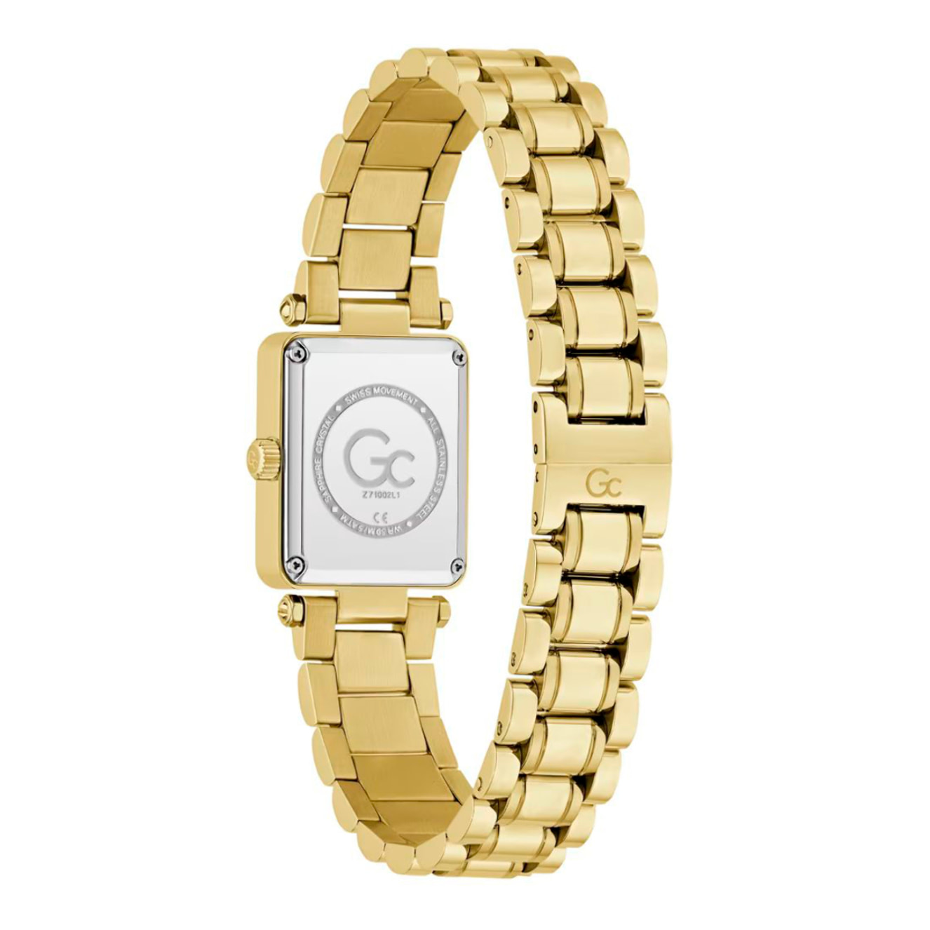 Reloj Gc Z71002L1 Mujer Analogico Cuarzo con Correa de Acero inoxidable