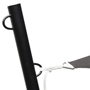 Voile d'ombrage triangulaire gris 5x5x5m