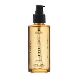 SCHWARZKOPF Fibre Clinix In-Salon Nourish Light Oil For Fine To Medium 100ml