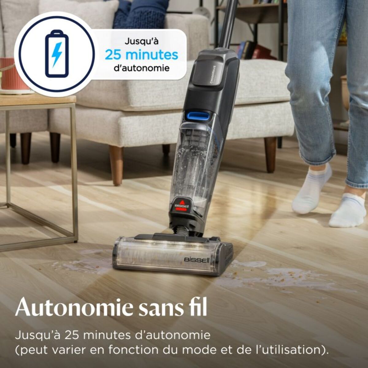 Aspirateur laveur BISSELL Crosswave OmniFind Pro 4008N