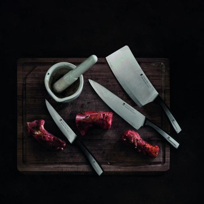 Cuchillo santoku 17,5cm sharp en acero inoxidable masterpro