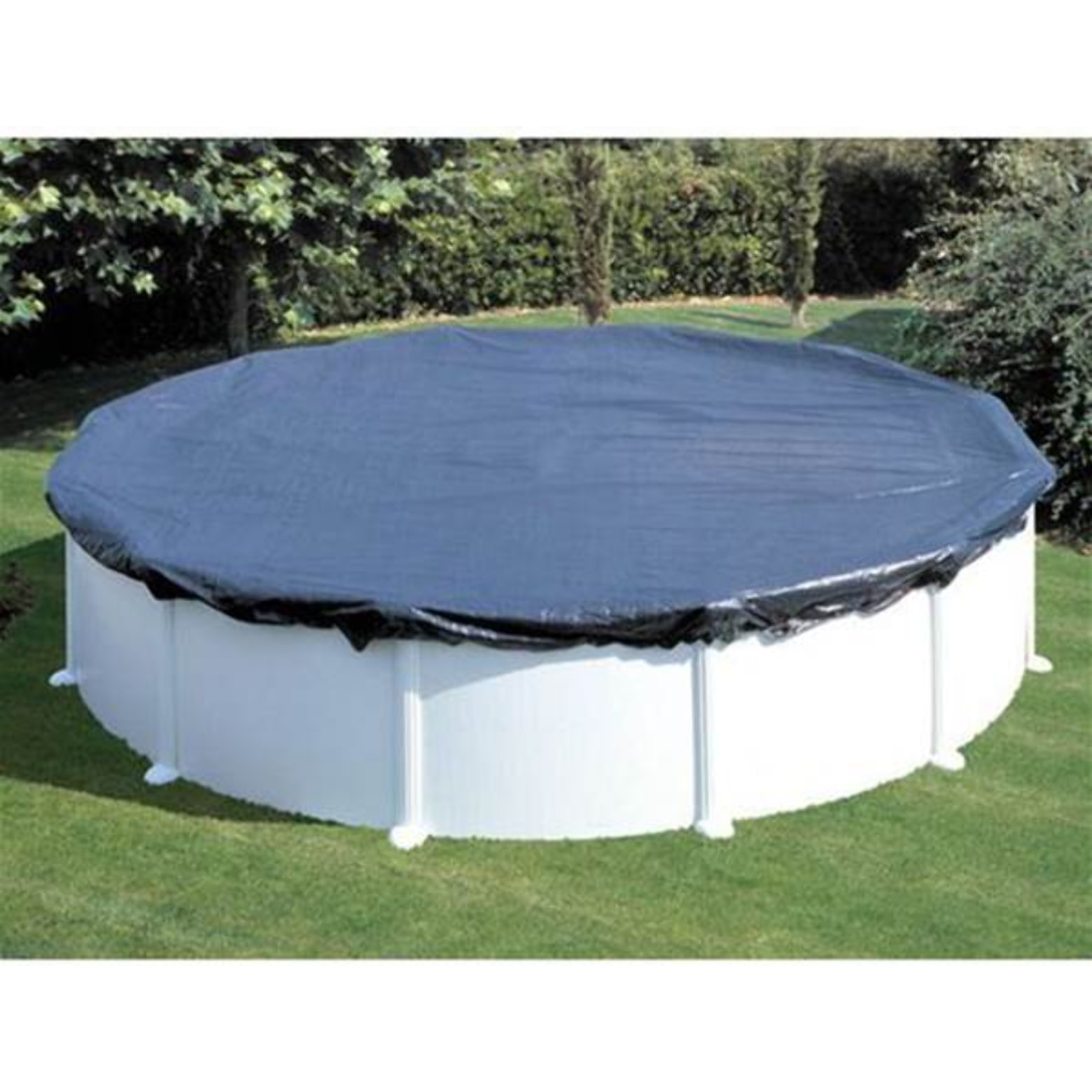 Bâche d'hiver Ø 5.48 m POOLSTYLE pour piscine hors-sol - PCO821