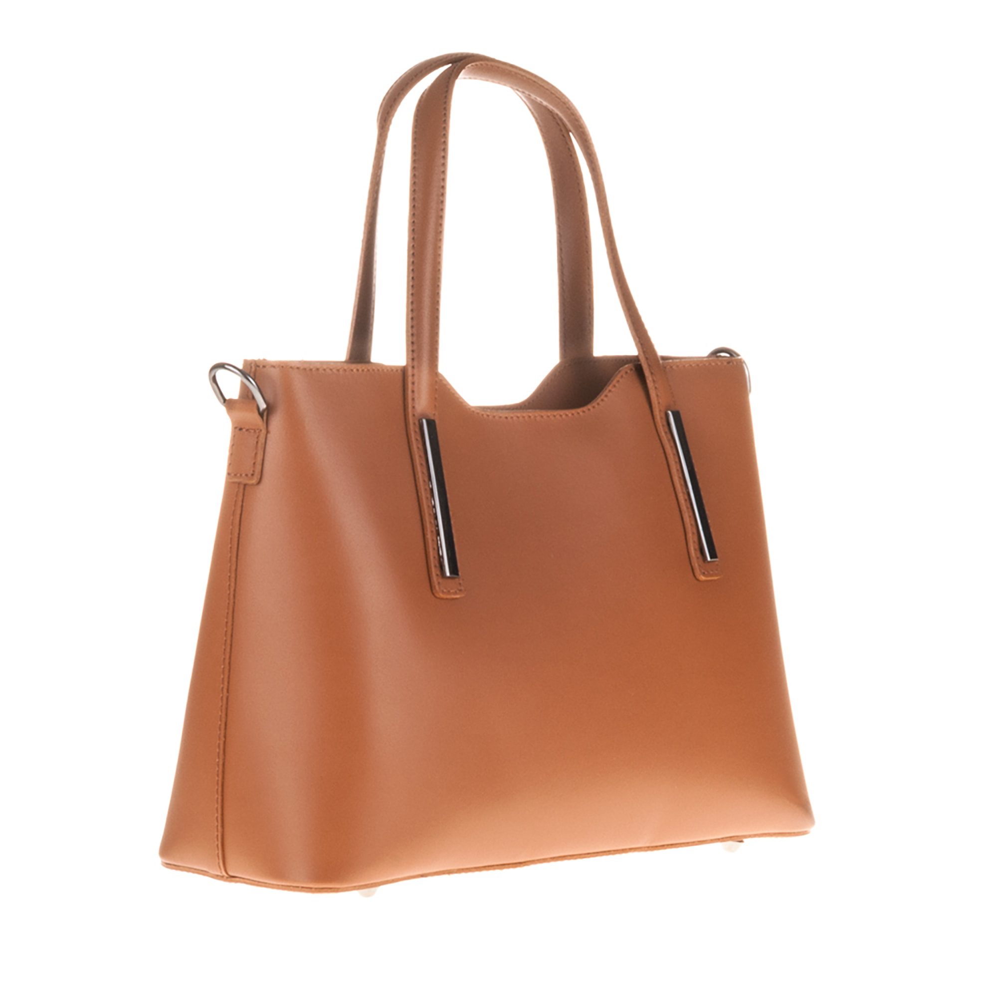 FIRENZE ARTEGIANI Cannobio Borsa Tote da Donna. Vera Pelle Ruga Made in Italy 31x12x22 Cm. Colore: pelle