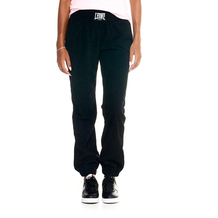 Pantalón de chándal mujer Leone Leisure de pana