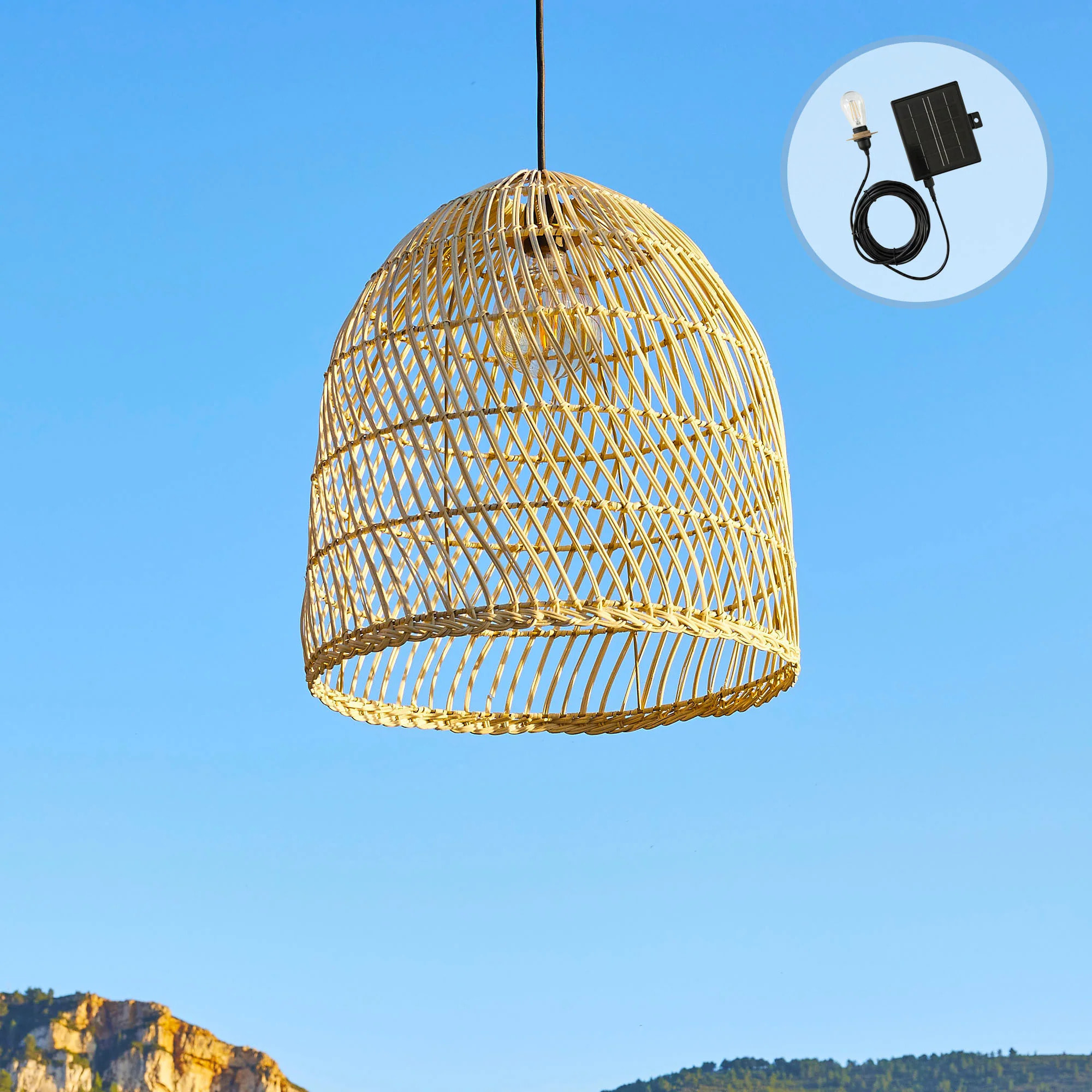 Suspension solaire PAULO D40CM 5M