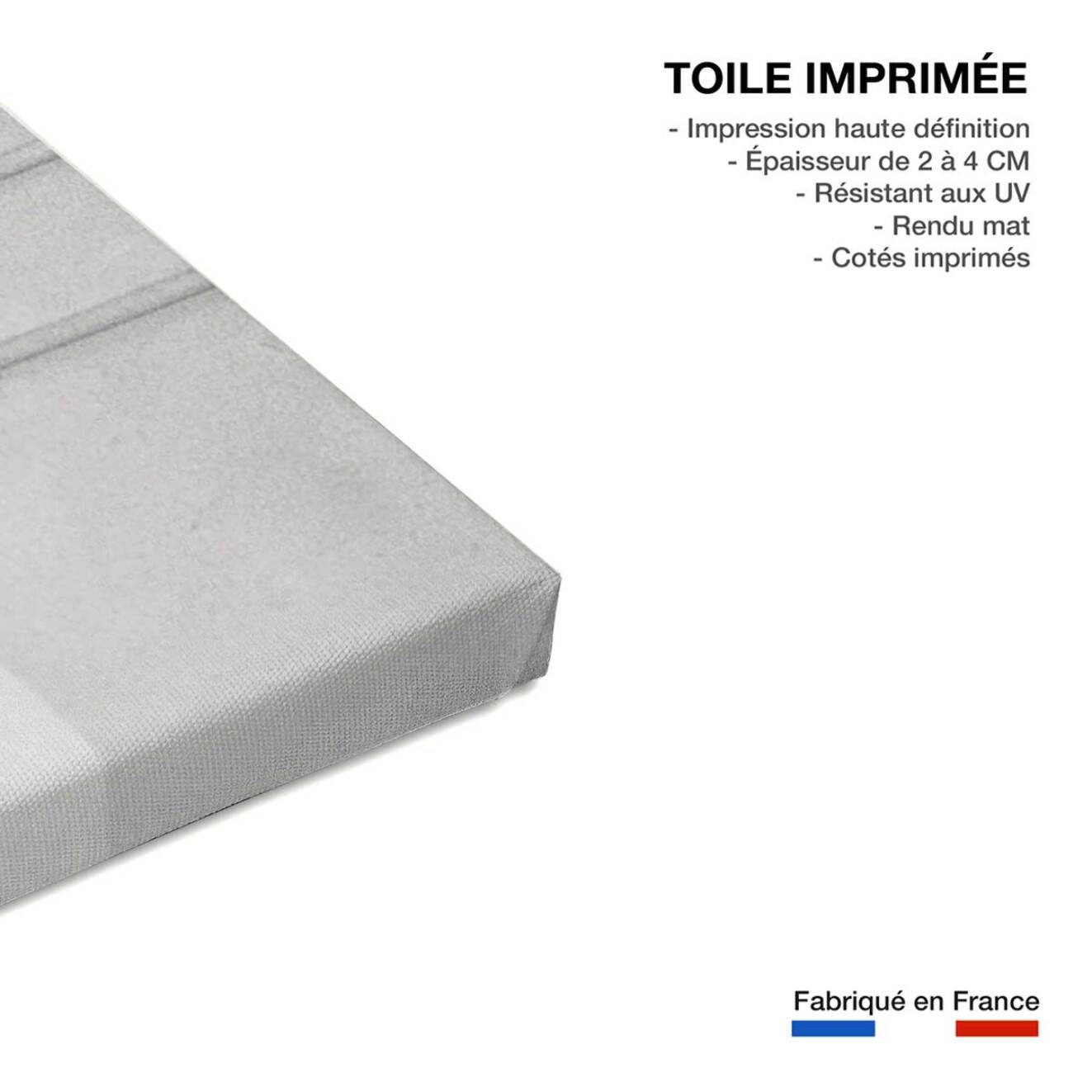 Tableau michel berger et france gall en 1978  Toile imprimée