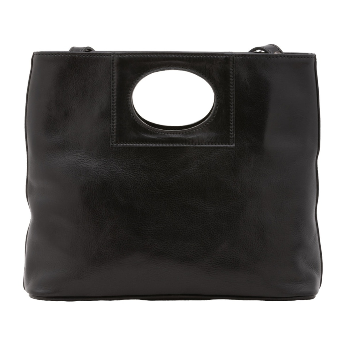 Borsa a tracolla da donna - Modello False - Vera pelle - 28.0 x 33.0 x 10.0 cm