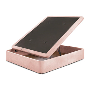 Canapé abatible tela, gran capacidad y alta durabilidad Montaje incluido