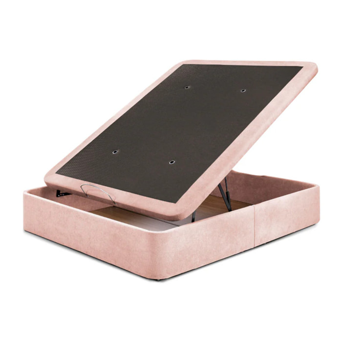 Canapé abatible tela, gran capacidad y alta durabilidad Montaje incluido