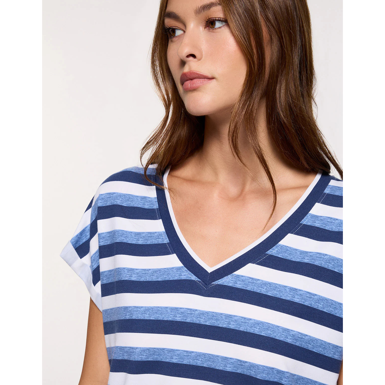 Camiseta Manga Corta Azul - Mavix