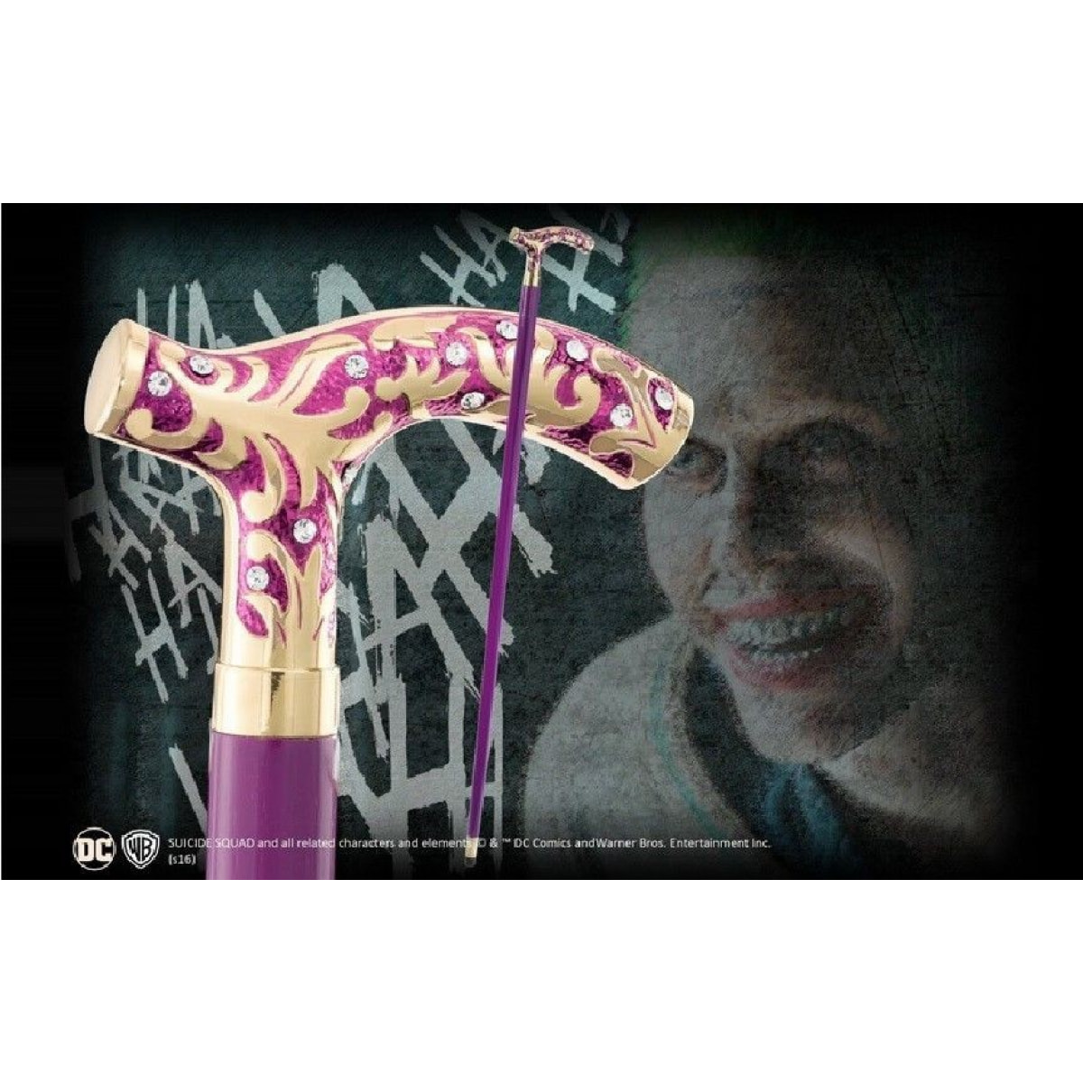 Bastone del Joker Replica 1:1 Suicide Squad 94 cm Noble Collection