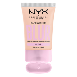 NYX Professional Makeup Fond de teint effet flouté Bare With Me Blur Fair