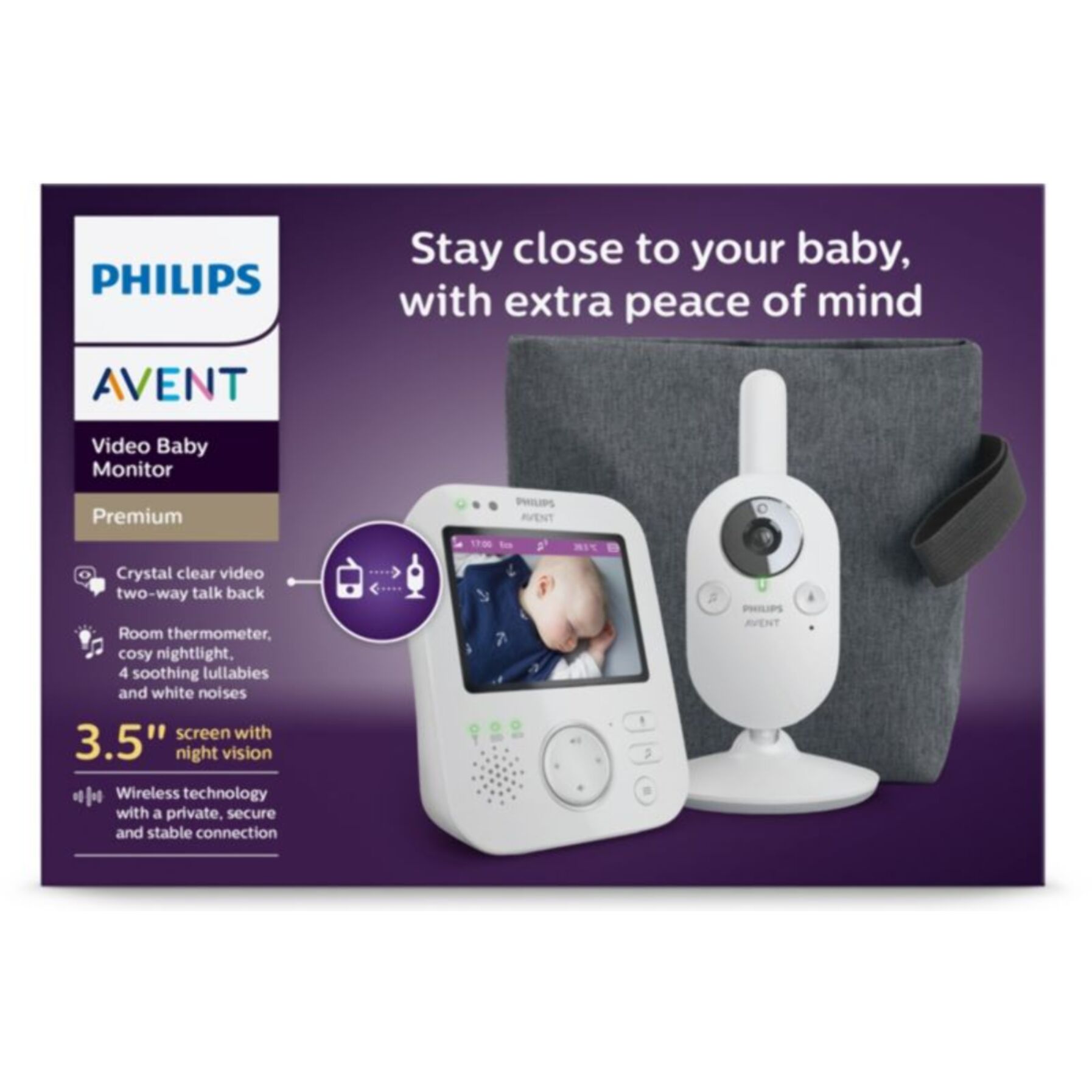 Babyphone PHILIPS AVENT SCD892/26