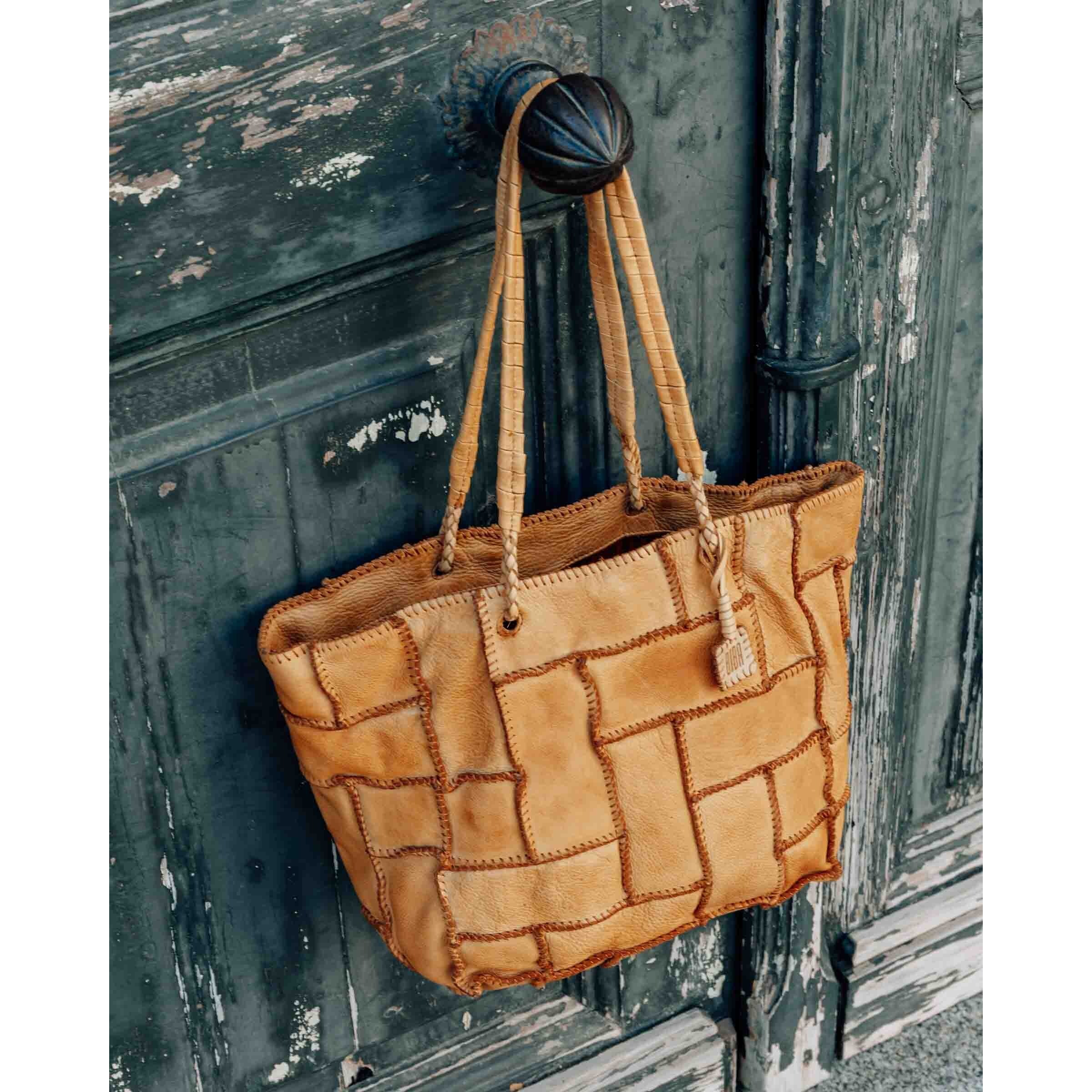 Bolso de hombro BIBA Oley de piel