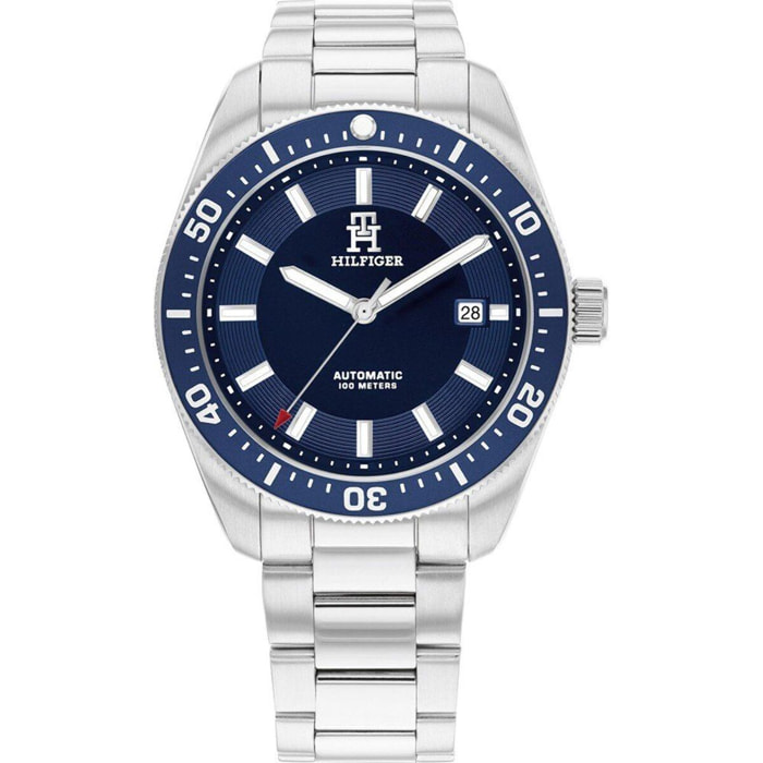 Reloj Tommy Hilfiger 1710591 Hombre Analogico Automatico con Correa de Acero inoxidable