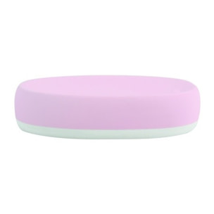 Porte savon céramique CAGLIARI Rose pastel MSV