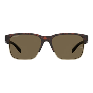 Gafas de Sol Under Armour UA ASSIST EDGE 086 Polarizadas de Metal Unisex 57 mm