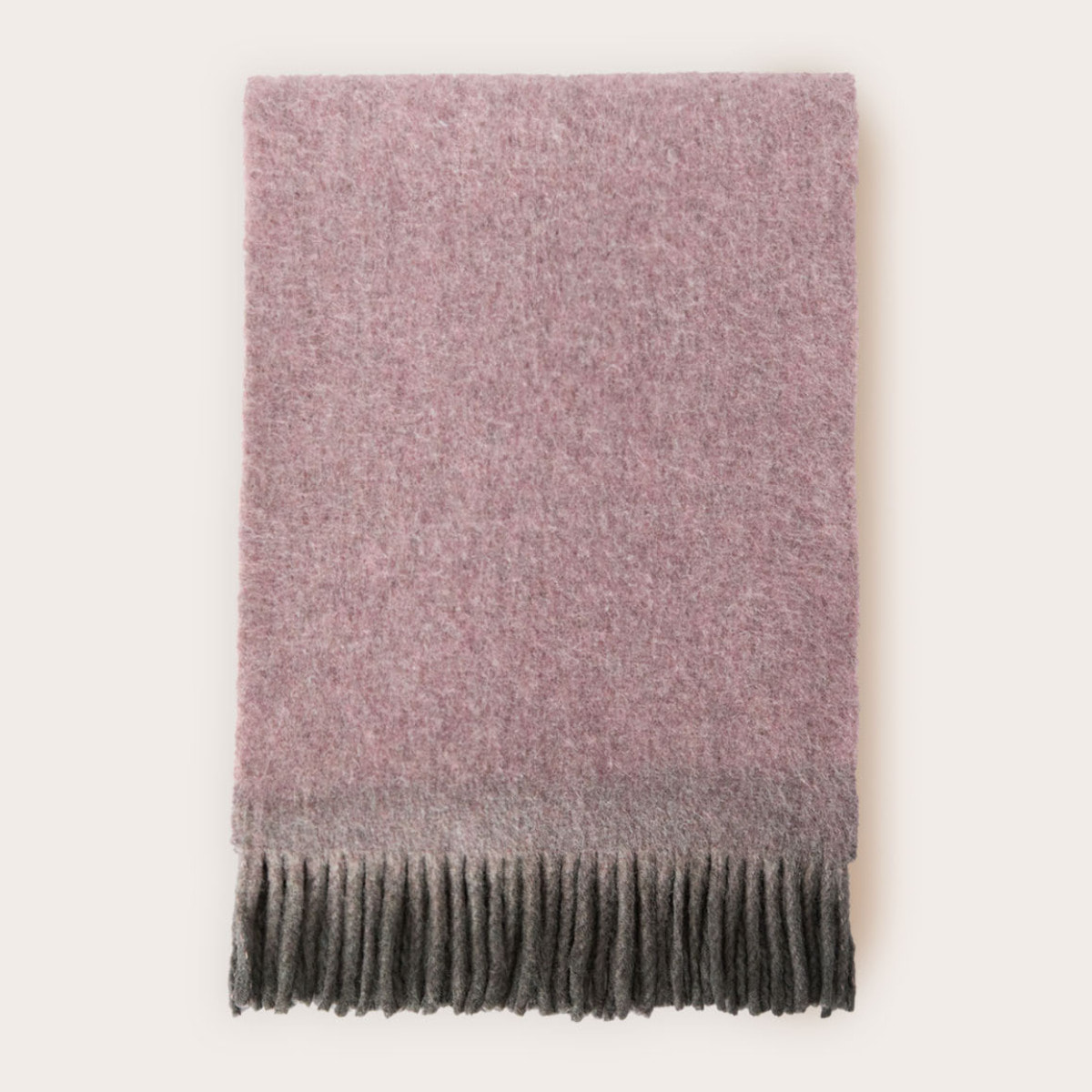 Motivi - Sciarpa lunga sfumata con frange - Viola