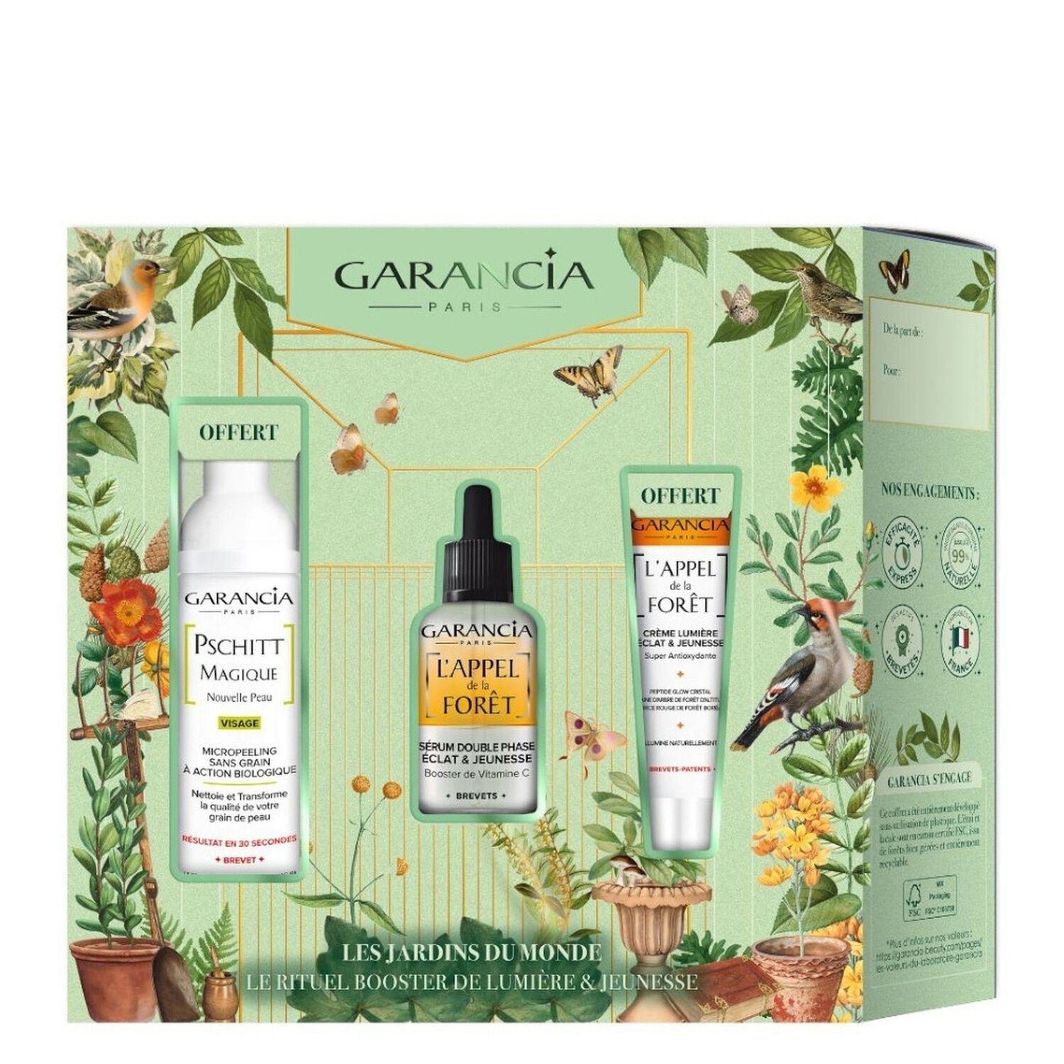 Les Jardins du Monde - Coffret Rituel Éclat 3 Produits