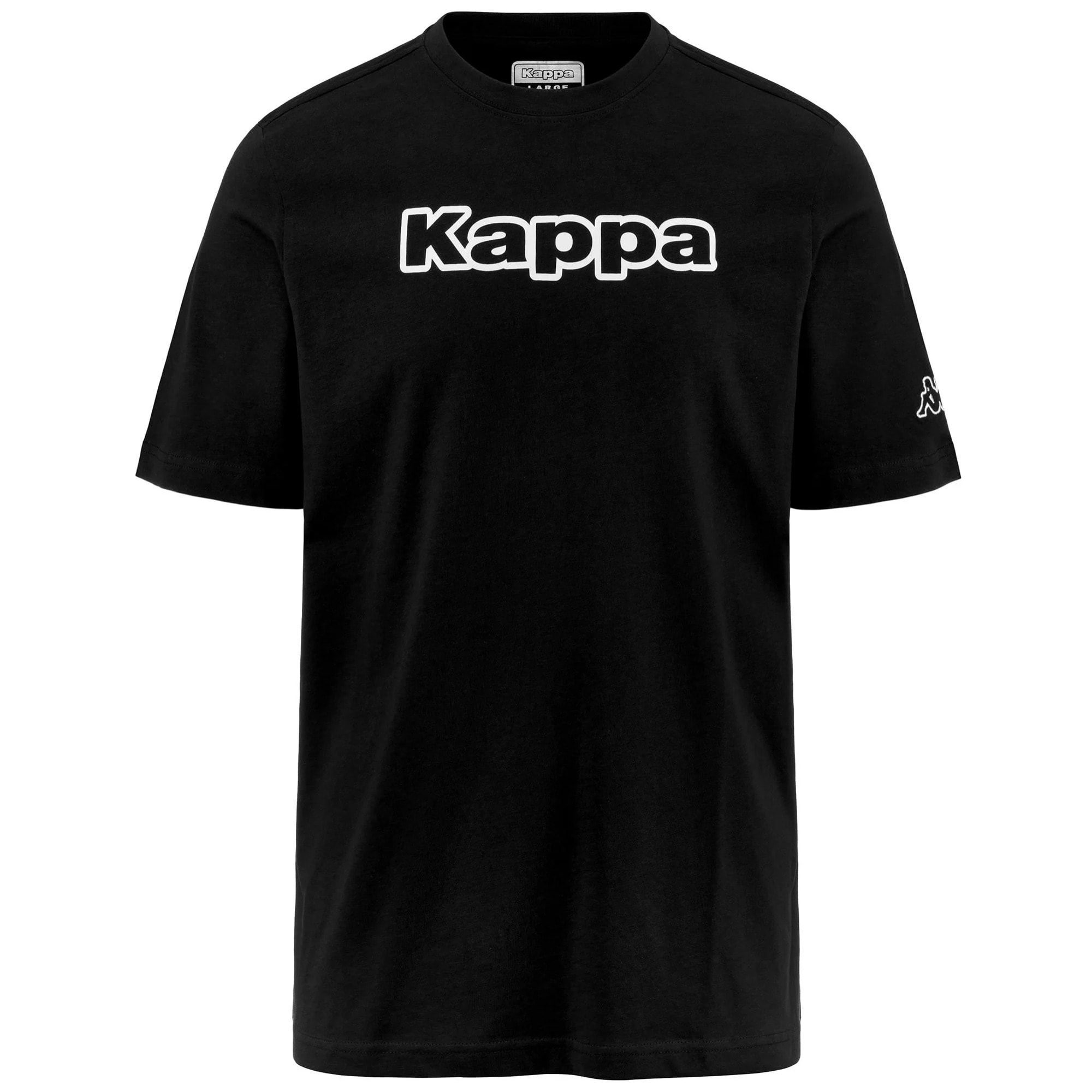 Kappa - T-Shirts & Top Uomo Nero - Logo Fromen