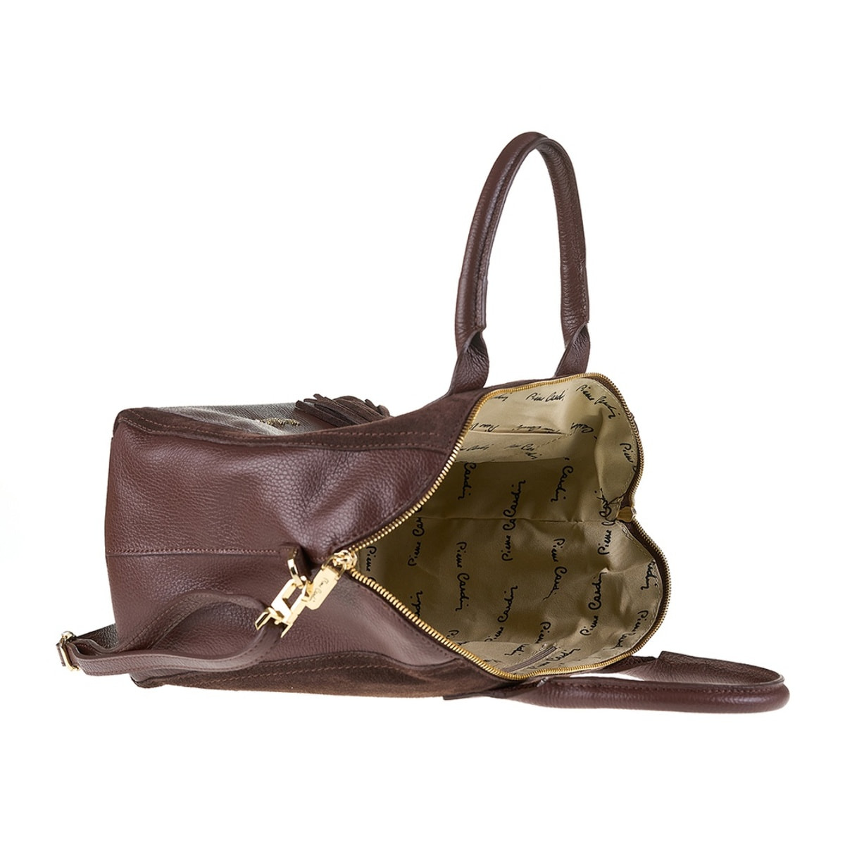 Borsa a mano da donna Made in Italy - Modello Silvana Pro - 100% pelle - 40.0 x 26.0 x 17.0 cm