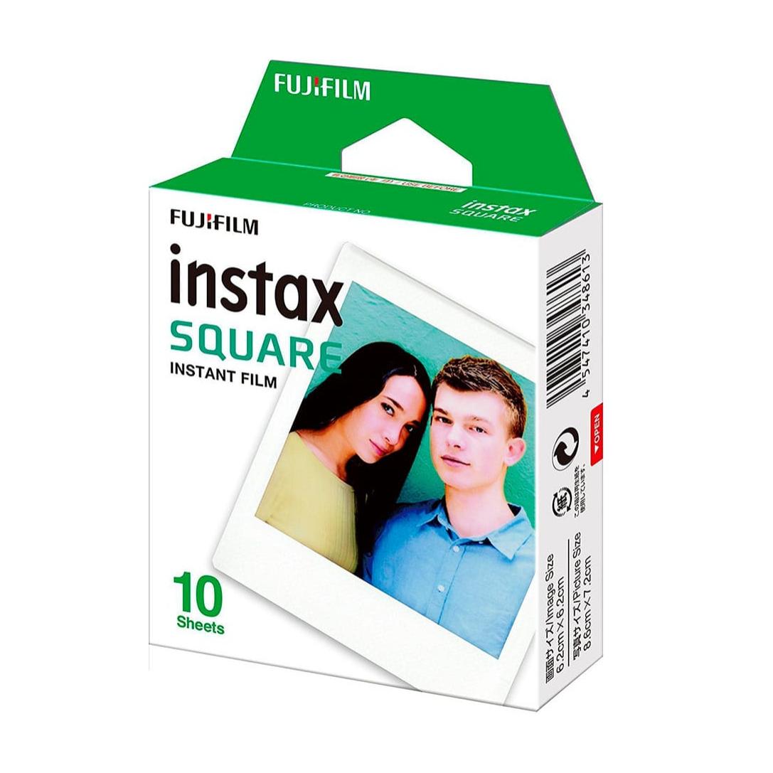 FUJIFILM INSTAX SQUARE INSTANT FILM (10) PAPEL FOTOGRAFÍA INSTANTÁNEA IMPRESORA INSTAX SHARE SQ