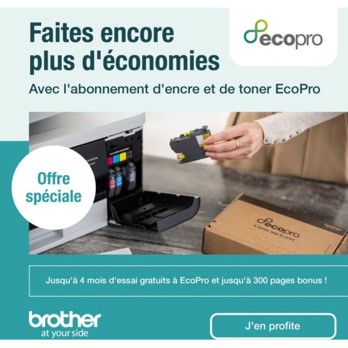 Imprimante jet d'encre BROTHER DCP-J1460DW