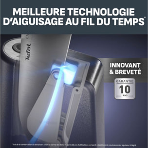 Bloc couteaux TEFAL EverSharp Pro 5 pcs aiguiseur integré