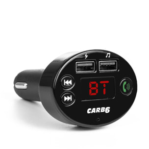 Vivavoce per auto Bluetooth CARB6 con trasmettitore FM