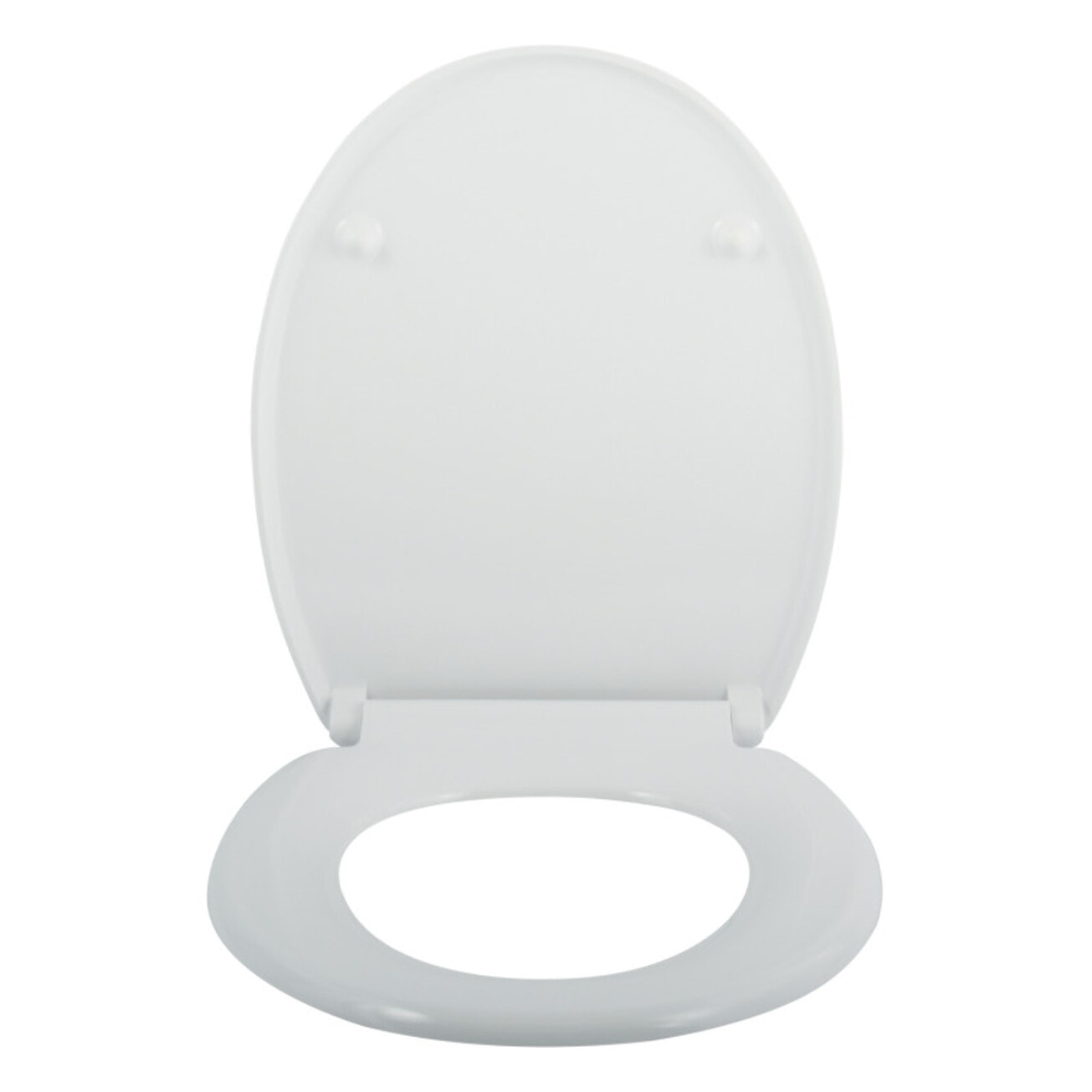 Abattant wc Thermo Dur EASY CLEAN Blanc - Charnières Inox MSV