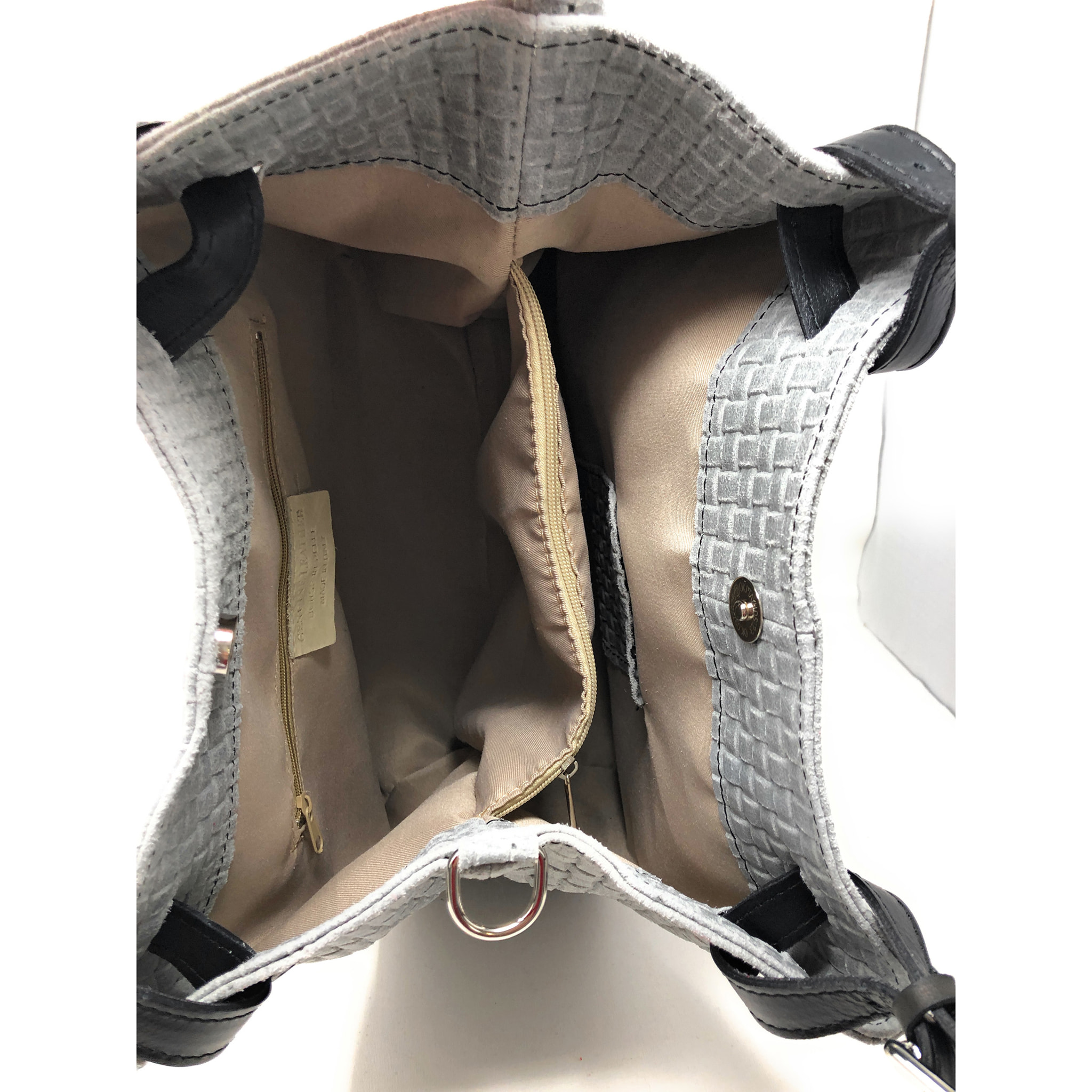 Chicca Borse Borsa a Mano Grigio