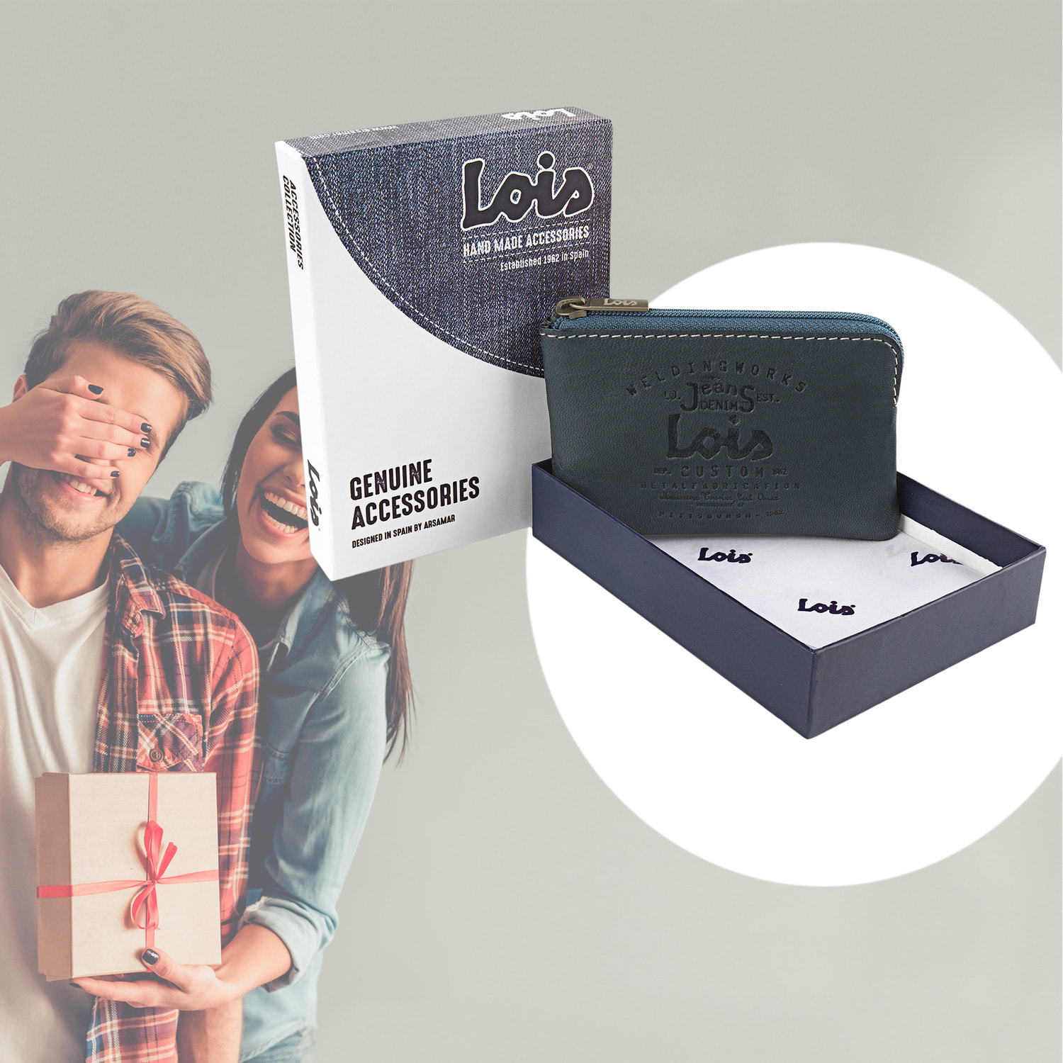 Cartera Lois Lois Jeans Azul