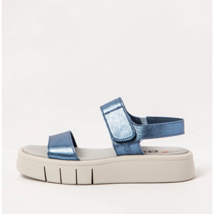 Sandalias 1854F METALIZADO BLUE/ MALAGA color Blue