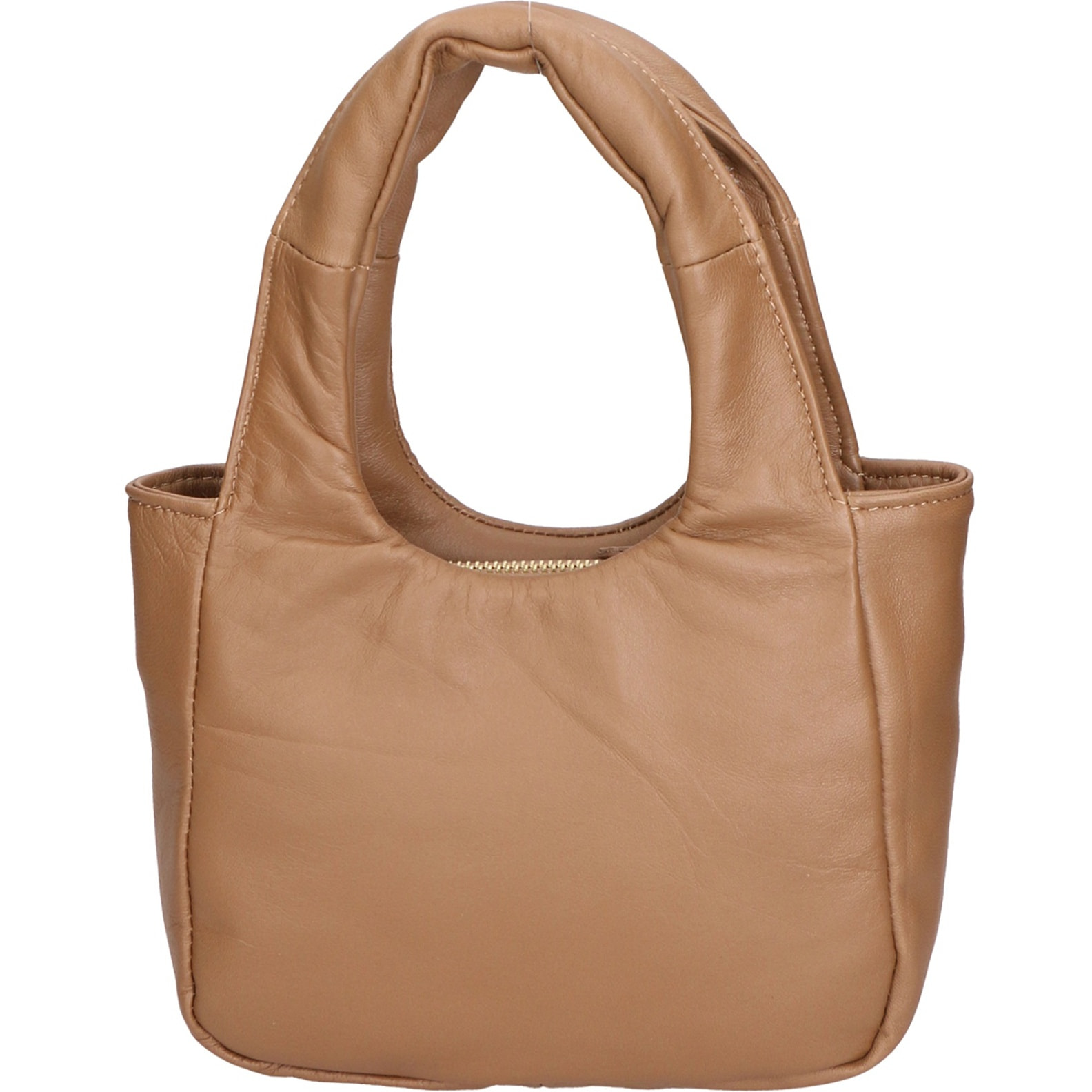 Borsa a mano da donna - Modello Virna - Vera Pelle - 17.0 x 24.0 x 8.0 cm