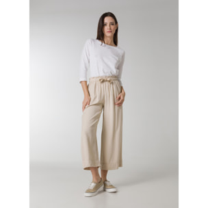 DEHA - Pantalone LYOCELL CROP PANTS in Lyocell per donna