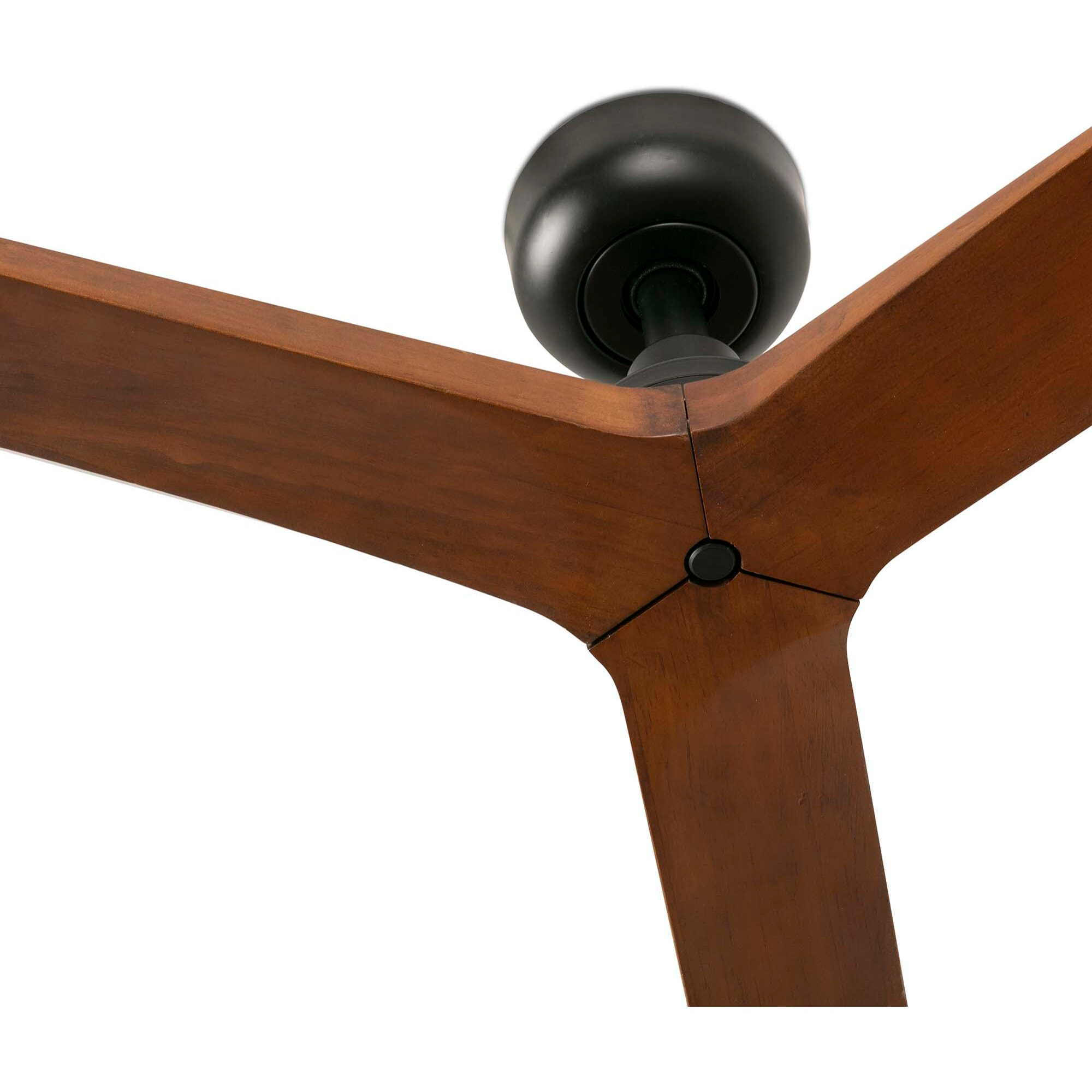 KLIM L Ventilatore a soffitto  nero/noce TUYA