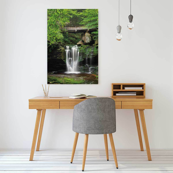 Tableau cascade chutes d'elakala ouest  Toile imprimée