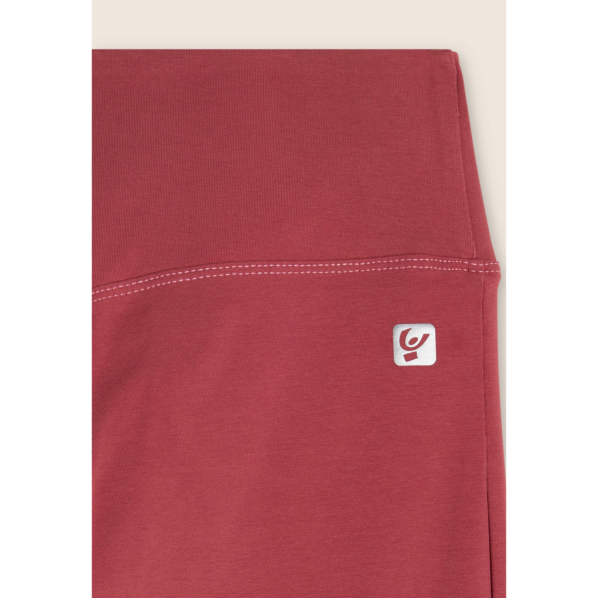 Leggings 7/8 in Jersey Elasticizzato con Vita Regular