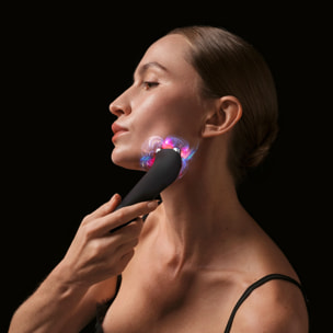 FAQ™ 402 - Appareil de Toning LED à Double Microcourant pour le Visage - Lumière Rouge et NIR
