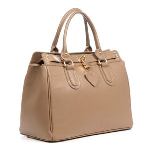 Borsa Arpaise da donna. Vera pelle Dollaro.