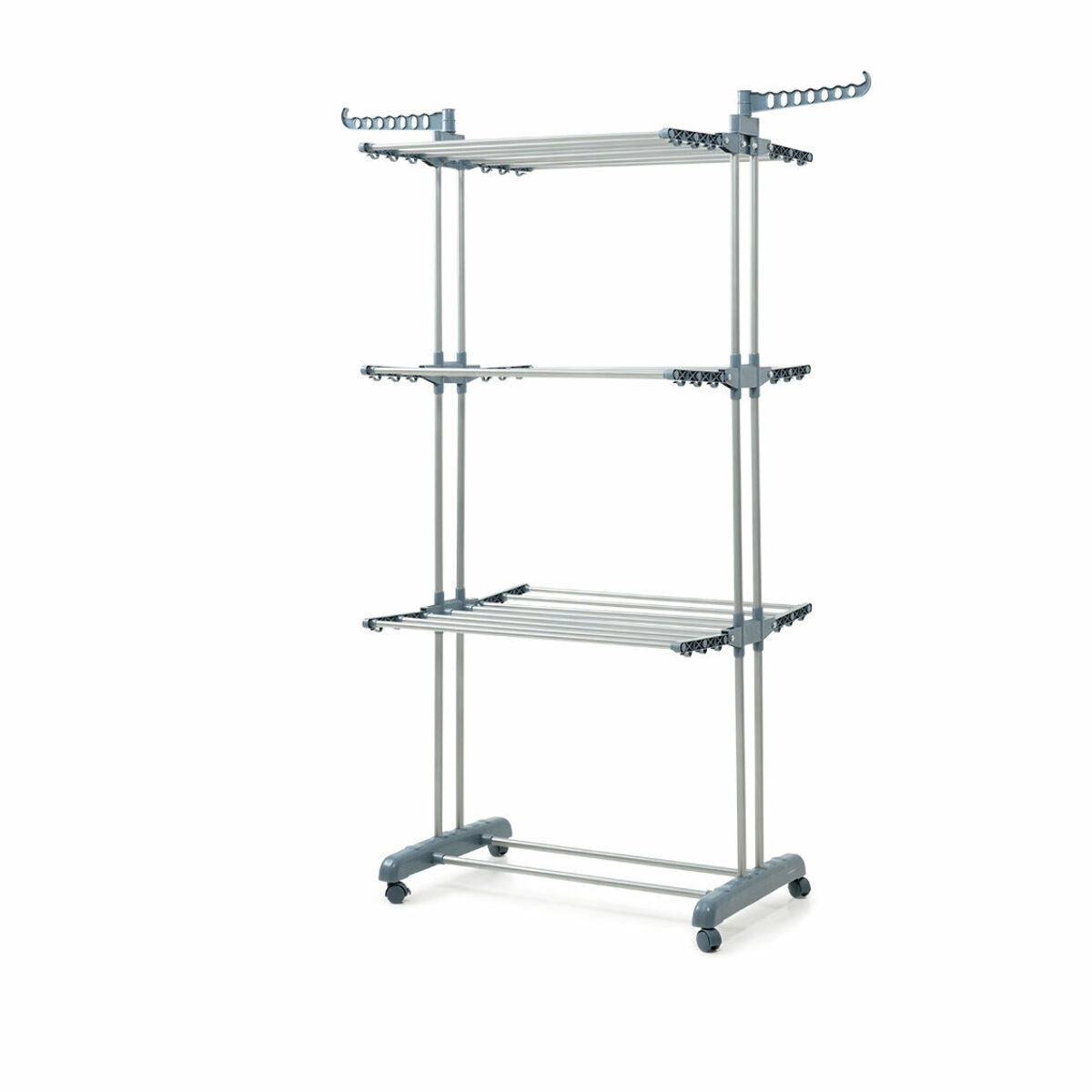 Tendedero Plegable Vertical con Ruedas Dolver InnovaGoods 24 Barras