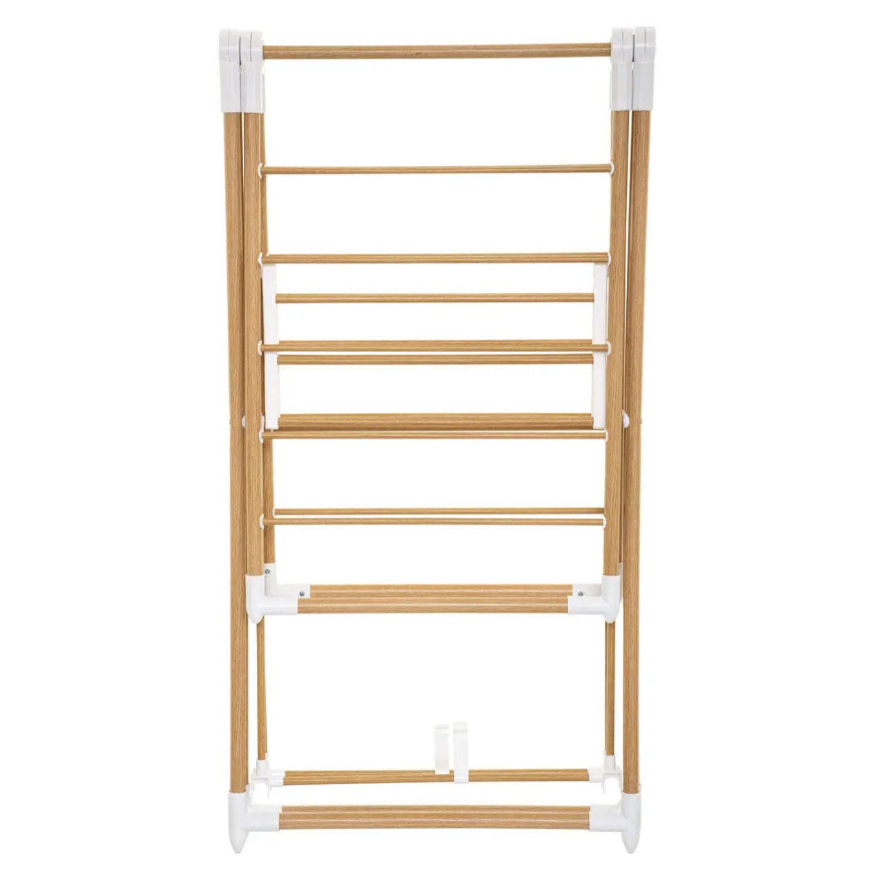 Étendoir à linge pliant pont 13m "Bara" effet bois