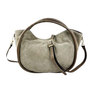 Bolso Hobo Cheval Firenze Grace Mini F/W Gris Pardo