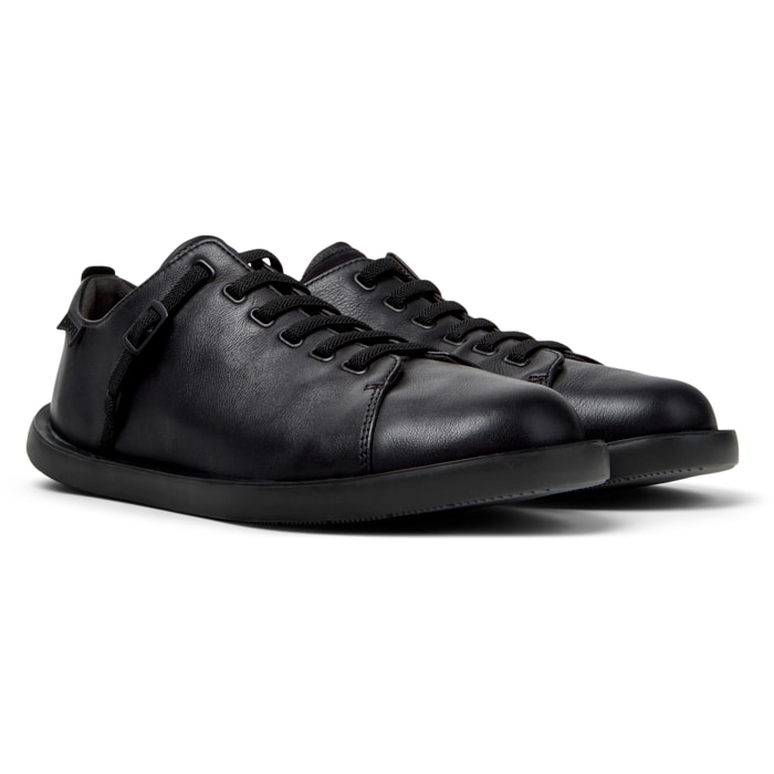 Scarpe stringate - CAMPER Wagon - Nero - Pelle liscia