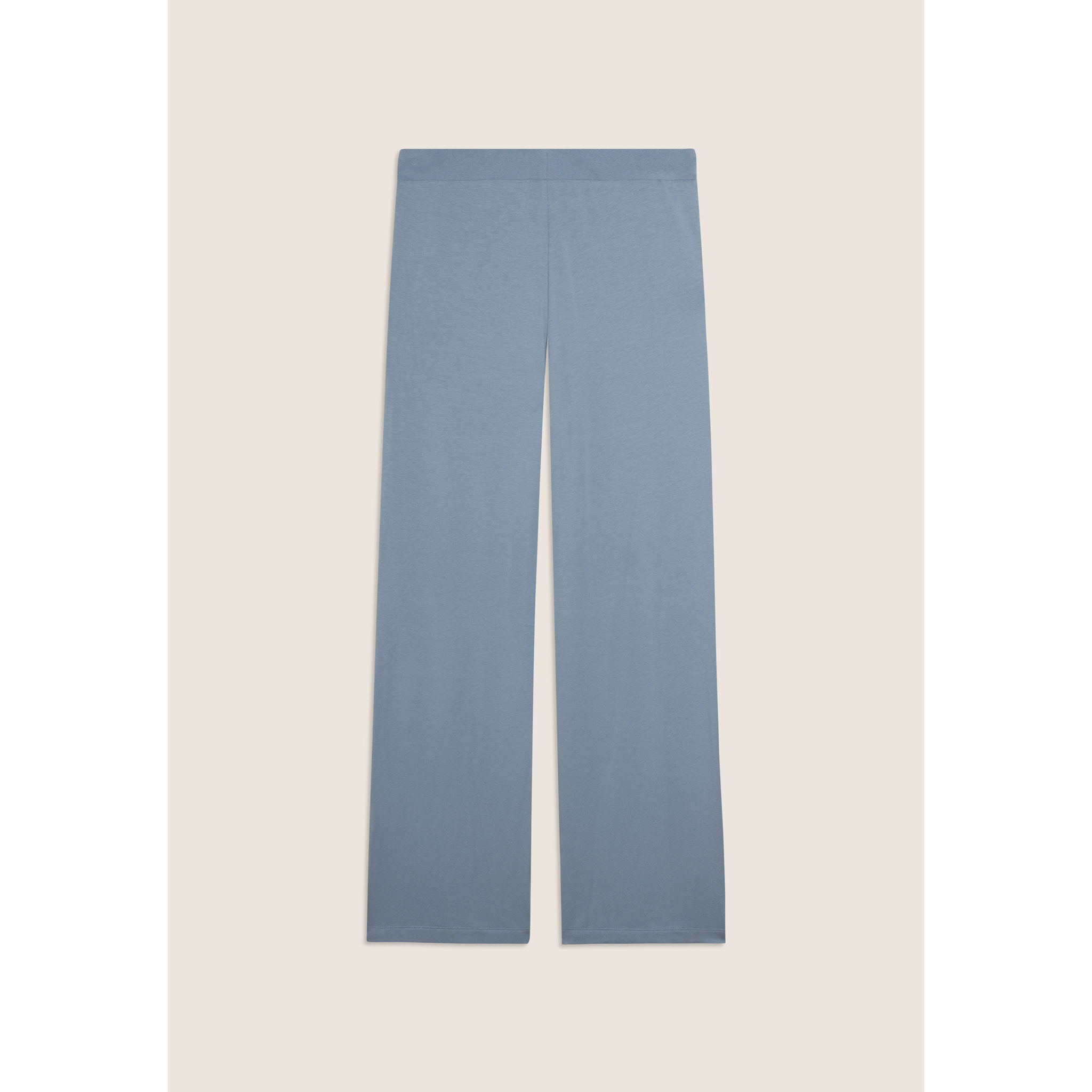 Pantaloni Sportivi con gamba Wide Leg e strass