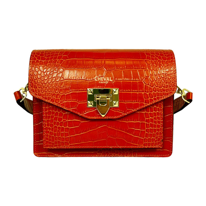 Bolso de hombro Cheval Firenze Charlotte Naranja