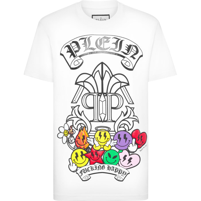 PHILIPP PLEIN T-Shirt Round Neck SMILE