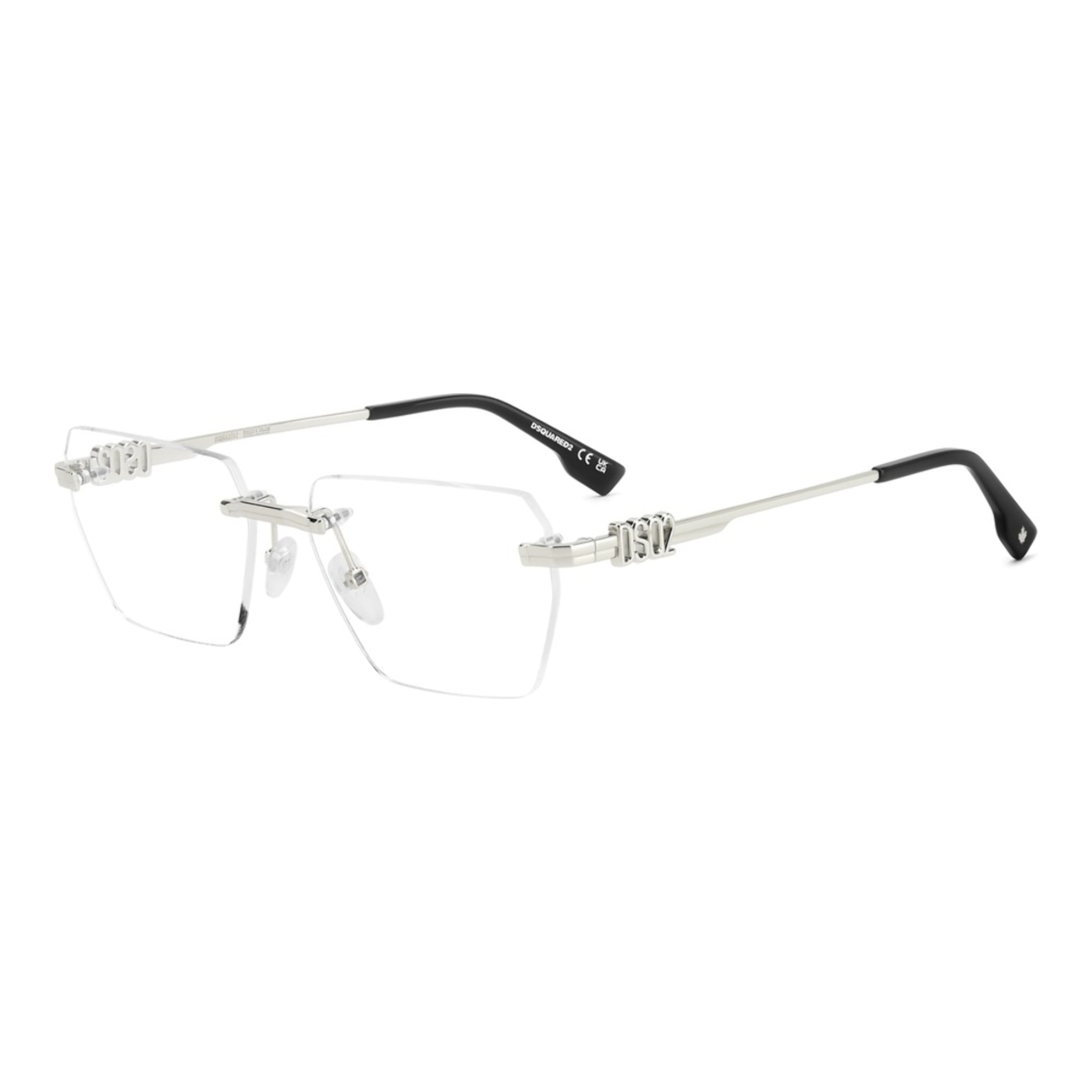 Gafas de Vista Dsquared2 D2 0102 010 de Metal Hombre 58 mm